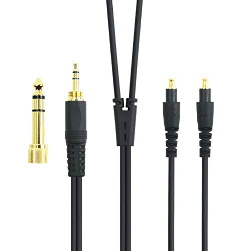 -Audio-Upgrade-Kabel kompatibel mit Audio-Technica ATH-MSR7b, ATH-SR9, ATH-ESW990H, ATH-ES770H, ATH-ADX5000, ATH-AP2000Ti Kopfhörern, 1,2 m von ABLET