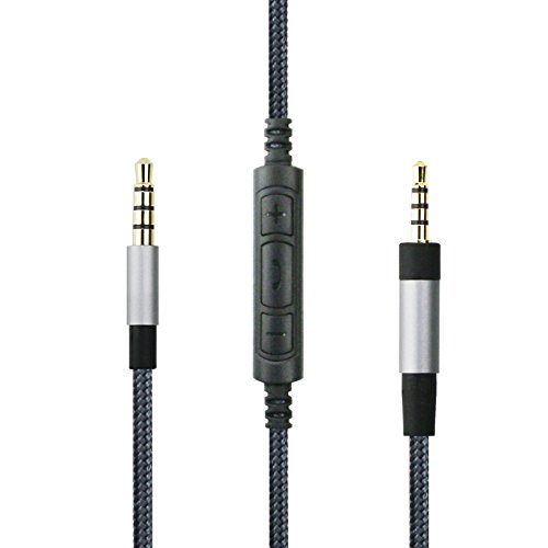 Audio kabel mit In-Line Mikrofon Fernbedienung Lautst盲rkeregler kompatibel mit Bose SoundTrue, SoundLink, SoundLink II Kopfh枚rer und kompatibel mit Samsung Galaxy Huawei Android von ABLET