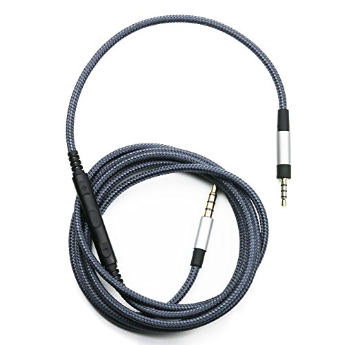 Audio kabel mit In-Line Mikrofon Fernbedienung Lautstärkeregler kompatibel mit Bose SoundTrue, SoundLink, SoundLink II Kopfhörer und kompatibel mit iPhone iPod iPad Apple Geräten von ABLET