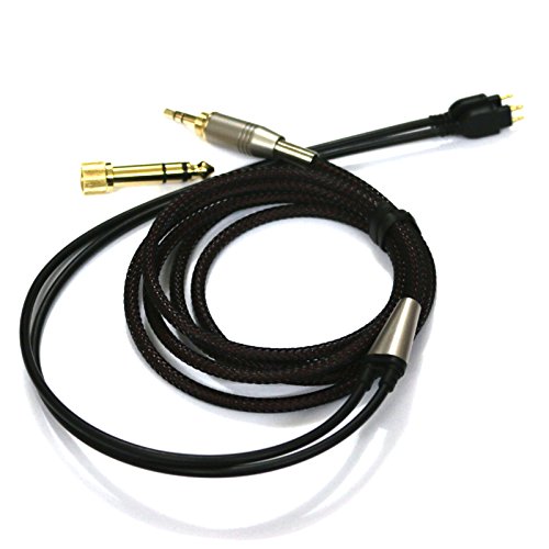 Ersatz-Audiokabel für Sennheiser Kopfhörer HD650, HD600, HD580, HD58X, HD660S, Massdrop HD6XX Kopfhörer, 1,5 m von ABLET