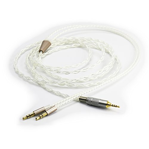 HiFi-Kabel, 2,5 mm Trrs symmetrischer Stecker auf Dual-3,5-mm-Stecker, kompatibel mit Hifiman Sundara, Arya, Ananda Kopfhörern und für Astell&Kern AK240 AK380 Onkyo, 2 m von ABLET