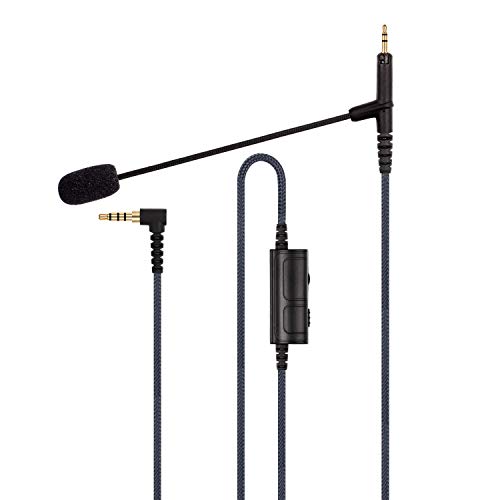 Kabel Boom Microphone - Kompatibel mit Playstation PS4, Kompatibel mit Xbox One Controller, PC - Boompro Gaming Mic Kompatibel mit Audio Technica ATH-M50x, ATH-M40x, ATH-M70x Kopfhörer von ABLET