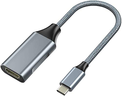 ABLEWE USB C zu HDMI Adapter 4K USB C auf HDMI Kabel Thunderbolt 3 zu HDMI kompatibel mit MacBook Pro 2019/2018/Macbook Air,Samsung Galaxy S9/S8,Surface Book 2,Dell XPS 13/15,Pixelbook und mehr von ABLEWE