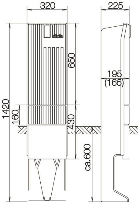 ABN Anschlusssäule SL142P ** m.Montageplatte 1Zylinder eingebaut ABN Anschlusssäule SL142P ** m.Montageplatte 1Zylinder eingebaut von ABN Braun AG