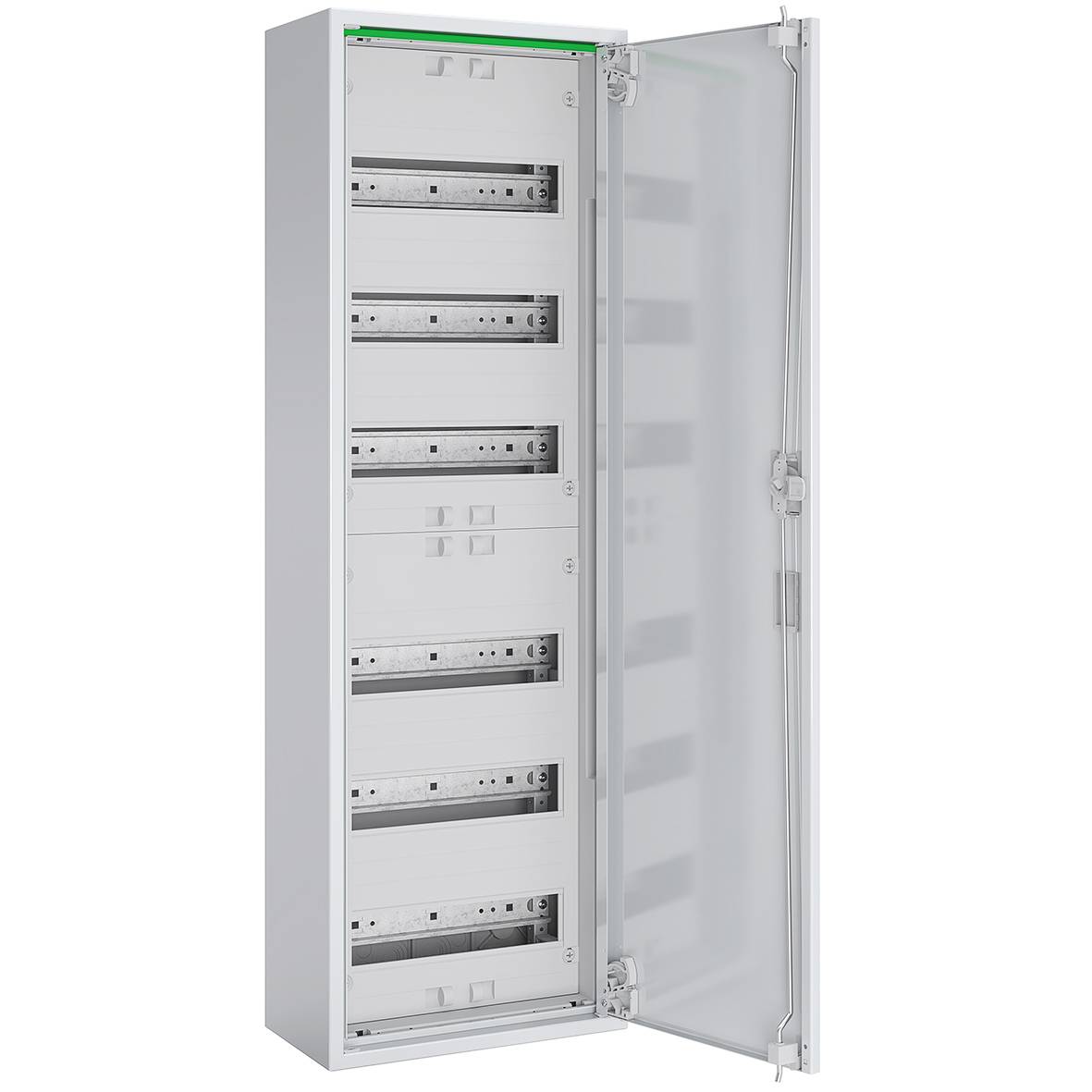 ABN Feldverteiler AP T:160mm ABNRM106R01 m.Volltür 1x6-reihig Komplettschrank ABN Feldverteiler AP T:160mm ABNRM106R01 m.Volltür 1x6-reihig Komplettschrank von ABN Braun AG