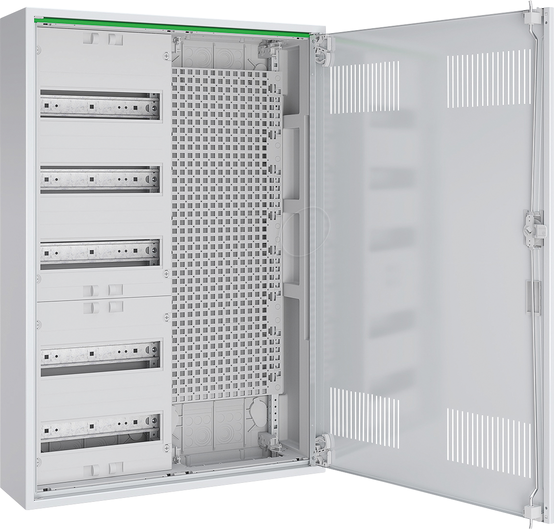 ABNRM205M01 - Feldverteiler AP, T: 160 mm, Lüftungstür, 5 Reihen, Mediafeld von ABN GMBH