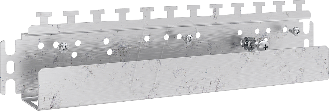 HC1MT12L - Patch Panel für Mediaplatte Feldverteiler für 12 Keystones RJ45 von ABN GMBH