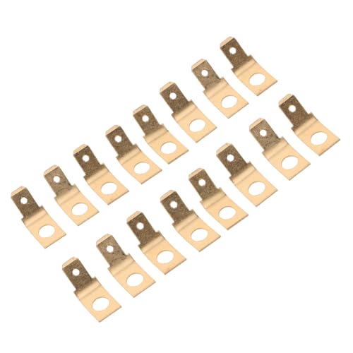 ABOOFAN 100 Stück Messingstudelanschluss Kabel-Crimp-Verbinder männlicher Crimp Spatenklemmen Niederspannungs-Kabelverbinder Flachstecker für Lautsprecher Kupferanschlüsse Golden ABOOFAN 100 Stück Messingstudelanschluss Kabel-Crimp-Verbinder männlicher Crimp Spatenklemmen Niederspannungs-Kabelverbinder Flachstecker für Lautsprecher Kupferanschlüsse Golden von ABOOFAN
