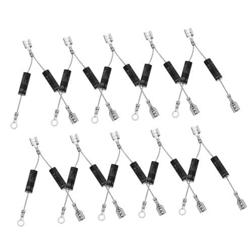 ABOOFAN 10st Mikrowellenzubehör Mikrowellendiode Drehscheibe Glühbirne Der Backofenhaube Led-kronleuchterlampen Mikrowellen-glühbirne Teilesätze Für Mikrowellenherde Dimmbare Glühbirne Abs von ABOOFAN