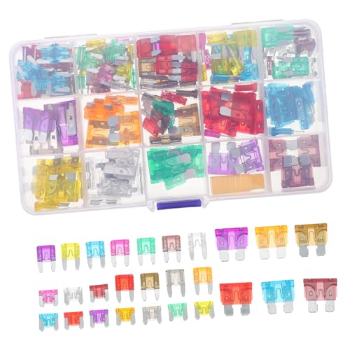 ABOOFAN 180 Stück Sicherungssatz Sicherung für Auto sortiertes Sicherungsset Kfz-Sicherung Sicherungsersatzsatz auto sicherung Mini Diode Automotive Fuse automatische Sicherung Plastik ABOOFAN 180 Stück Sicherungssatz Sicherung für Auto sortiertes Sicherungsset Kfz-Sicherung Sicherungsersatzsatz auto sicherung Mini Diode Automotive Fuse automatische Sicherung Plastik von ABOOFAN