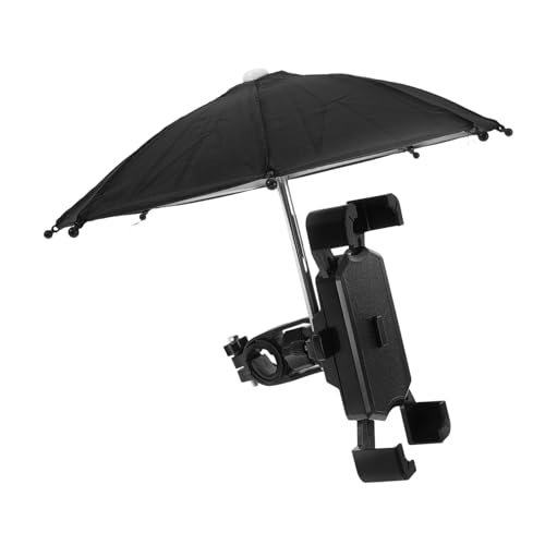 ABOOFAN 1Satz Universeller Handyhalter mit Sonnenschutz Verstellbare und Fahrradtelefonhalterung Stoßfest und Stabil für Elektrofahrräder und Scooter Leicht zu Installieren von ABOOFAN