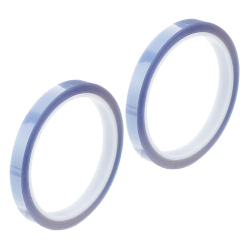 ABOOFAN 2 Rollen Hitzebeständiges Klebeband Wärmeübertragung Vinyl Thermal- Wärmeband Doppelseitiges Klebeband Strapazierfähig Hoch Klebrig Trans-tape Unschmelzbar Streifen Kieselgel Blau ABOOFAN 2 Rollen Hitzebeständiges Klebeband Wärmeübertragung Vinyl Thermal- Wärmeband Doppelseitiges Klebeband Strapazierfähig Hoch Klebrig Trans-tape Unschmelzbar Streifen Kieselgel Blau von ABOOFAN