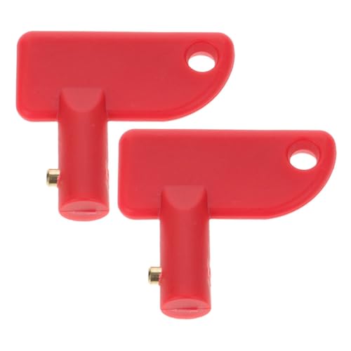 ABOOFAN 2 Stück Auto Isolator Zubehör Auto Systemteil Trennschalterteil Auto Teil Trennsystemgriff Auto Trennschalter Automobilversorgung Kunststoff Rot ABOOFAN 2 Stück Auto Isolator Zubehör Auto Systemteil Trennschalterteil Auto Teil Trennsystemgriff Auto Trennschalter Automobilversorgung Kunststoff Rot von ABOOFAN