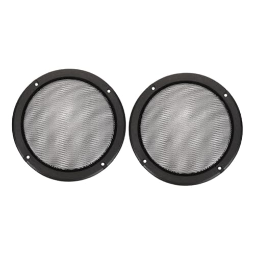 ABOOFAN 2 Stücke Schallschutz Lautsprecher Abdeckung Stoff Subwoofer-Grill für Fahrzeuge Grills Bindestrich Car-Audio-Subwoofer-Gitter Lautsprechergitter-Abdeckgitter Schmiedeeisen Schwarz ABOOFAN 2 Stücke Schallschutz Lautsprecher Abdeckung Stoff Subwoofer-Grill für Fahrzeuge Grills Bindestrich Car-Audio-Subwoofer-Gitter Lautsprechergitter-Abdeckgitter Schmiedeeisen Schwarz von ABOOFAN