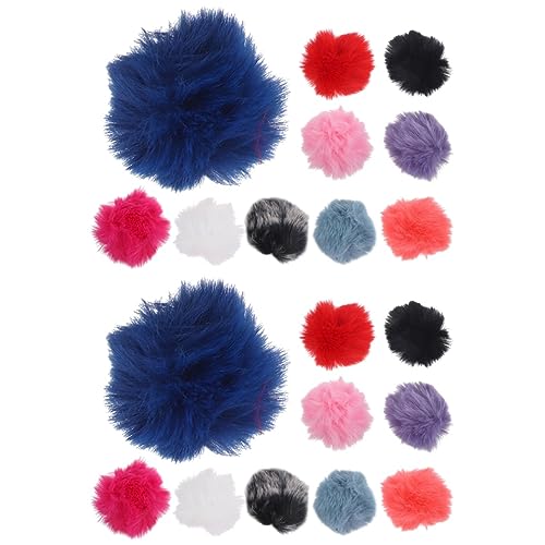 ABOOFAN 2 Sätze Mikrofon-Windschutz-Muffs Pelziger Windschutz Für Mikrofon-gebläse-Abdeckung Schützender Mikrofon-Schwamm Für Den Außenbereich 10 Stück * 2 ABOOFAN 2 Sätze Mikrofon-Windschutz-Muffs Pelziger Windschutz Für Mikrofon-gebläse-Abdeckung Schützender Mikrofon-Schwamm Für Den Außenbereich 10 Stück * 2 von ABOOFAN