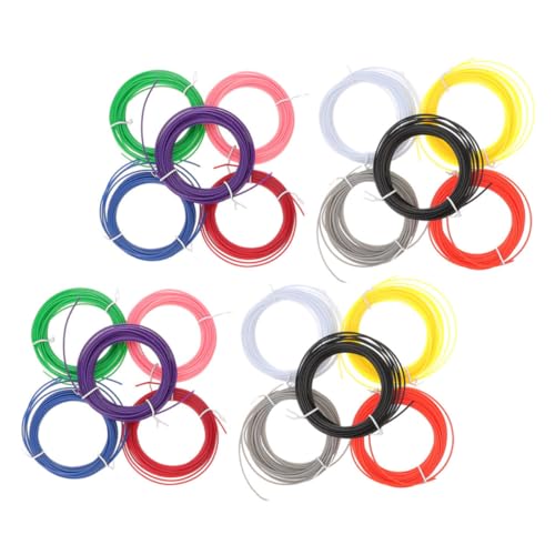 ABOOFAN 20 Stück Verbrauchsmaterialien für 3D-Druckstifte Filament 1,75 3D-Druck-Filament 3D-Drucker-Versorgung Druckerfilamentbündel nützliches Filament 3D-Zubehör Plastik ABOOFAN 20 Stück Verbrauchsmaterialien für 3D-Druckstifte Filament 1,75 3D-Druck-Filament 3D-Drucker-Versorgung Druckerfilamentbündel nützliches Filament 3D-Zubehör Plastik von ABOOFAN