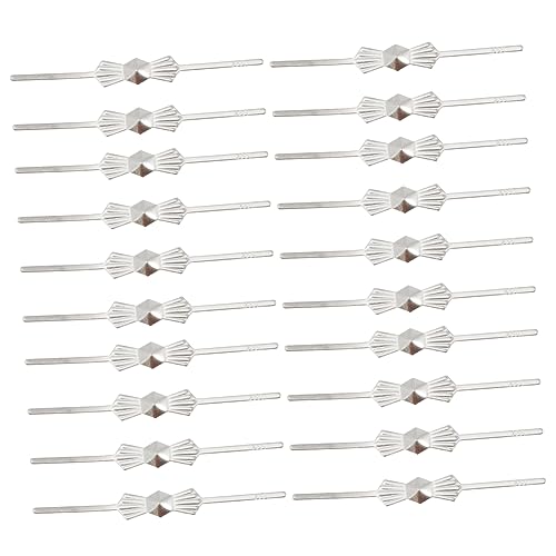 ABOOFAN 200 Stück Zubehör für Kristalllampen System Silberdraht lamp holder vorhang schlaufen steckverbinder deckenleuchten Schleifennadel befestigen für Deckenleuchte Metall ABOOFAN 200 Stück Zubehör für Kristalllampen System Silberdraht lamp holder vorhang schlaufen steckverbinder deckenleuchten Schleifennadel befestigen für Deckenleuchte Metall von ABOOFAN