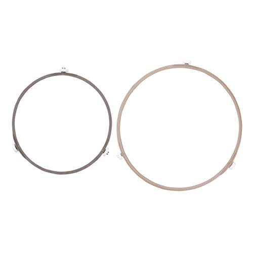 ABOOFAN Mikrowellen-drehteller Aus Glas 2er-pack Ersatz-kunststoff Leicht Zu Montierender Drehtellerhalter mit 3 Rädern für Gleichmäßiges Garen ABOOFAN Mikrowellen-drehteller Aus Glas 2er-pack Ersatz-kunststoff Leicht Zu Montierender Drehtellerhalter mit 3 Rädern für Gleichmäßiges Garen von ABOOFAN