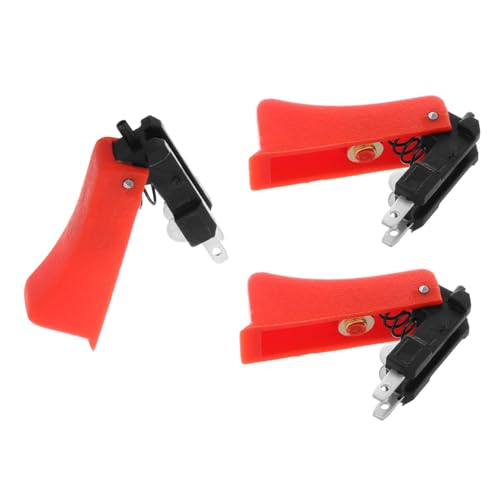 ABOOFAN 3 Stück Reparaturschalter reparieren Triggerschalter mit hoher Reaktionsfähigkeit Fein -abgestimmter Empfindlichkeitsschalter Fackelzündungsschalter Plastik rot ABOOFAN 3 Stück Reparaturschalter reparieren Triggerschalter mit hoher Reaktionsfähigkeit Fein -abgestimmter Empfindlichkeitsschalter Fackelzündungsschalter Plastik rot von ABOOFAN