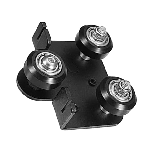 ABOOFAN 3D Druckerzubehör 3D Druckerteile Schwarze Extruder Stützplatte Metall Rückwandmontageplatte von ABOOFAN