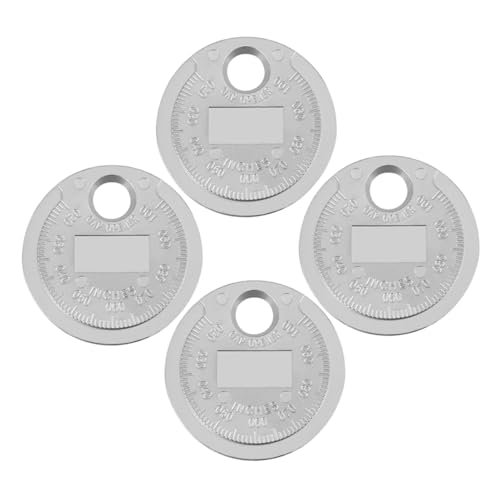 ABOOFAN 4 Stück Messung Der Zündkerze Messung Des Zündkerzenabstands Zündkerzenwerkzeugkit Werkzeug Zum Messen Des Zündkerzenabstands Zündkerzenabstandsmesser Kohlenstoffstahl Silver von ABOOFAN