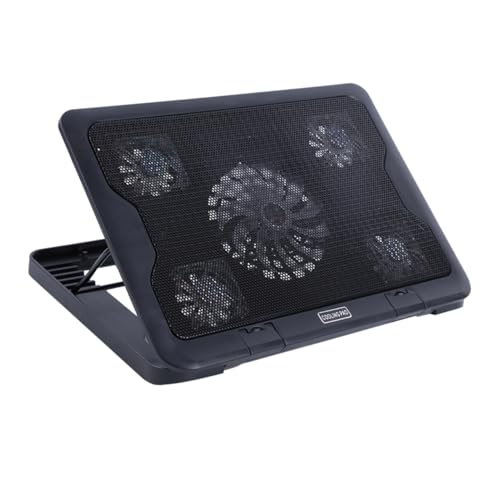 ABOOFAN 5 Laptop-Ständer USB-C-Lüfter Computer-Kühlpad Computer-Lüfter USB-Lüfter USB-Laptop-Kühler Laptop-Kühlgerät Laptop-Kühler Basis-Lüfter Kühlkörperhalterung von ABOOFAN