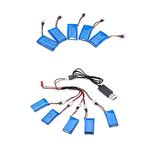 ABOOFAN 5 Stück Quadrocopter Lipo Akku 3,7 v 500 Mah Lipo-akku 500 Mah Akku Blue ABOOFAN 5 Stück Quadrocopter Lipo Akku 3,7 v 500 Mah Lipo-akku 500 Mah Akku Blue von ABOOFAN