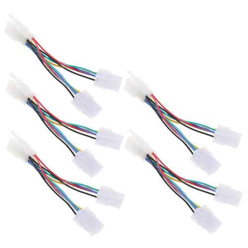 ABOOFAN 5 Stück Steuergerät Für Elektrofahrzeuge Fahrradumbauteil Fahrradmotorkabel Elektrofahrradkabel Kabelbaum Für Elektrofahrräder Stecker Männlich Kabelanschluss Pvc von ABOOFAN