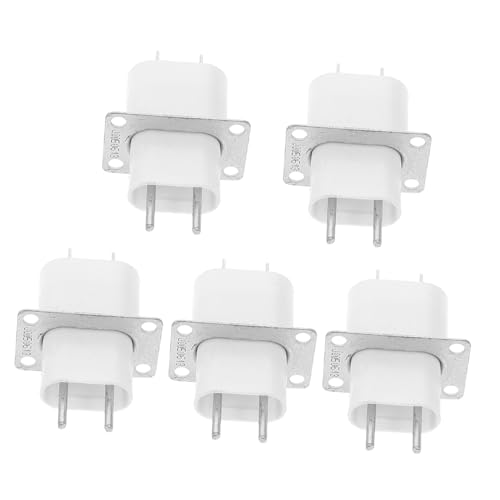 ABOOFAN 5st Mikrowellensteckdose Ersatz-magnetron-sockel Mikrowellenversorgung Mikrowellen-magnetron-fassungsstück Magnetron-sockelteile Mikrowelle Zubehör Magnetron- Metall ABOOFAN 5st Mikrowellensteckdose Ersatz-magnetron-sockel Mikrowellenversorgung Mikrowellen-magnetron-fassungsstück Magnetron-sockelteile Mikrowelle Zubehör Magnetron- Metall von ABOOFAN