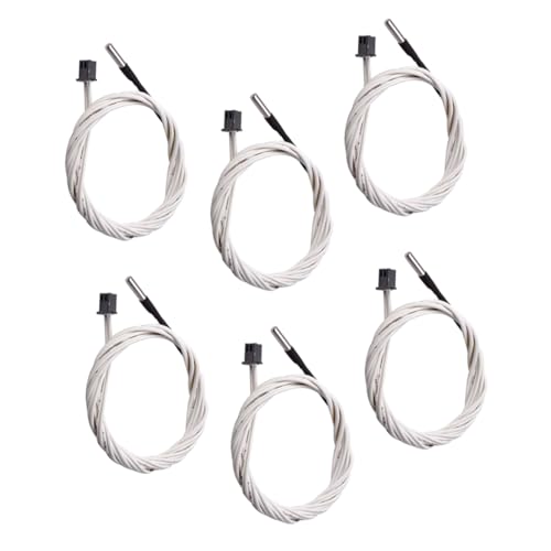 ABOOFAN 6 Teiliger Thermistorsensor Hot End Widerstandsthermistor Für 3D Drucker Hot End Thermistor Wärmewiderstand 3D Drucker Temperatursensor Ntc100K Thermistorgehäuse ABOOFAN 6 Teiliger Thermistorsensor Hot End Widerstandsthermistor Für 3D Drucker Hot End Thermistor Wärmewiderstand 3D Drucker Temperatursensor Ntc100K Thermistorgehäuse von ABOOFAN