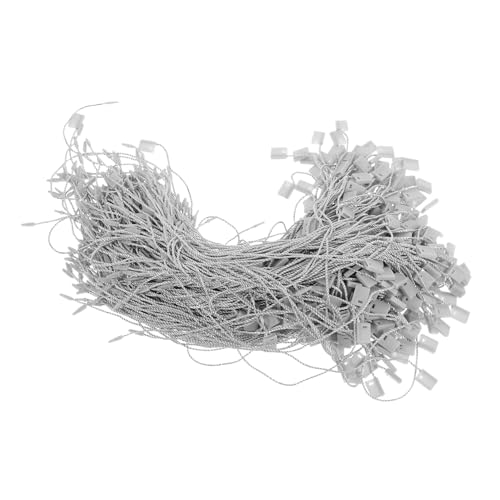 ABOOFAN 950 Stück Hang-Tag-Lanyard Etikett Tag-Krawatten-Kleidung Klamotten-Krawatten Preisschild-Bindeseile Krawatten für Kleideranhänger Plastik Hellgrau ABOOFAN 950 Stück Hang-Tag-Lanyard Etikett Tag-Krawatten-Kleidung Klamotten-Krawatten Preisschild-Bindeseile Krawatten für Kleideranhänger Plastik Hellgrau von ABOOFAN