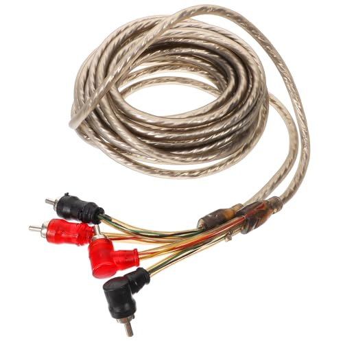 ABOOFAN Audio Kabel Audio- Draht plattiert Subwoofer Lautsprecherkabel im Auto Auto-Audiokabel Lautsprecherkabel für Car-Audio Endstufenkabel Verstärkerkabel Kupfer von ABOOFAN