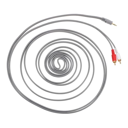 ABOOFAN Audioleitung Wohnung Draht Audio- Lautsprecher Kabel Kupferbeschichtetes Aluminium Grau von ABOOFAN