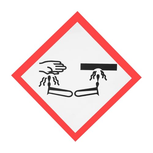 ABOOFAN Daten Sicherheitswarnschild selbstklebender Piktogrammaufkleber Klebeschild für korrosive Gefahr Schutz Warnzeichen selbstklebendes Vinyl PVC ABOOFAN Daten Sicherheitswarnschild selbstklebender Piktogrammaufkleber Klebeschild für korrosive Gefahr Schutz Warnzeichen selbstklebendes Vinyl PVC von ABOOFAN