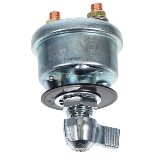 ABOOFAN Eisen Silber Kill Switch Für Auto Ersatz Auto Zubehör Batterie Cut Off Schalter ABOOFAN Eisen Silber Kill Switch Für Auto Ersatz Auto Zubehör Batterie Cut Off Schalter von ABOOFAN
