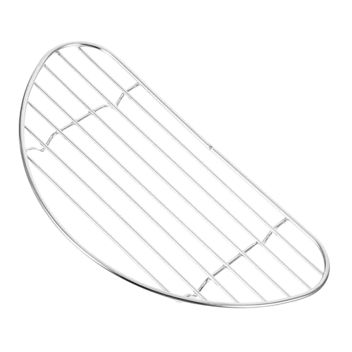 ABOOFAN Grill Kühlregale Zum Kochen Und Backen Backrost Zum Backen Im Ofen Kühlregal Backen Rostfreie Stahlkühlregale Keksregal Kochregal Backbleche Rostfreier Stahl Silver von ABOOFAN