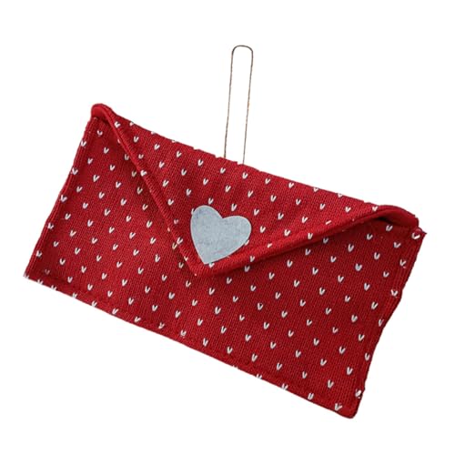 ABOOFAN Hängender Geldumschlag Roter Umschlag für Hochzeiten Valentinstag Geschenkkartenbeutel Mehrzweck Dekoration für Brautpartys und Feierlichkeiten Traditionell ABOOFAN Hängender Geldumschlag Roter Umschlag für Hochzeiten Valentinstag Geschenkkartenbeutel Mehrzweck Dekoration für Brautpartys und Feierlichkeiten Traditionell von ABOOFAN