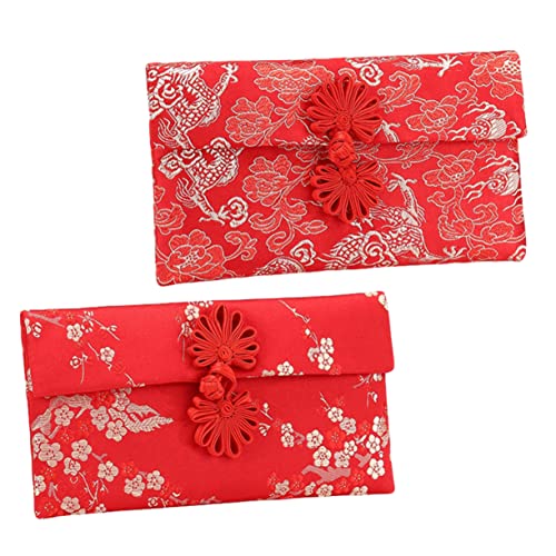 ABOOFAN Hochzeit Rot 2 Pakete er Umschlag Hochzeitsgeschenkkarten e Geldbörsen Grußkartenumschläge Chinesische e Geschenkpapiertaschen er Umschlag Aus China Hongbao-Jahrsgeschenk von ABOOFAN