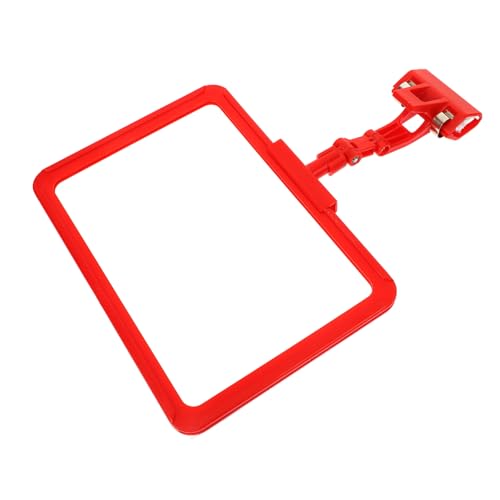 ABOOFAN Logo Box Billboard Magnetischer Werbeetikettenhalter Label -Inhaber für den Einzelhandel Halter für Werbeetiketten Magnetischer Schilderhalter Kennzeichenhalter Abs rot ABOOFAN Logo Box Billboard Magnetischer Werbeetikettenhalter Label -Inhaber für den Einzelhandel Halter für Werbeetiketten Magnetischer Schilderhalter Kennzeichenhalter Abs rot von ABOOFAN