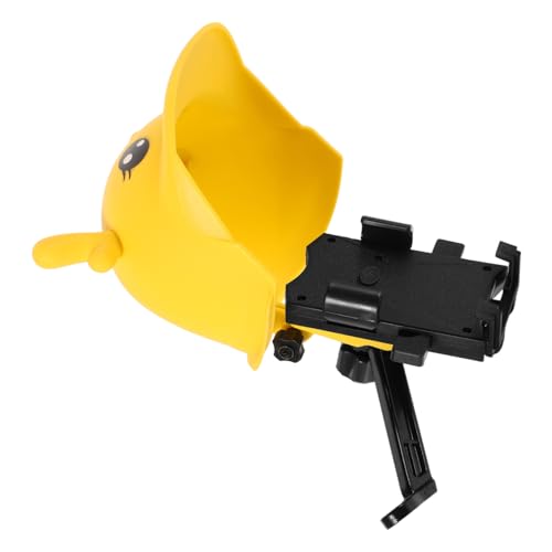 ABOOFAN Motorrad telefonhalter Zubehör für Elektrofahrräder Motorrad -Handyhalter Fahrradzubehör Fahrrad -Handy -Halterung Scooter -Telefonhalter Plastik Yellow von ABOOFAN
