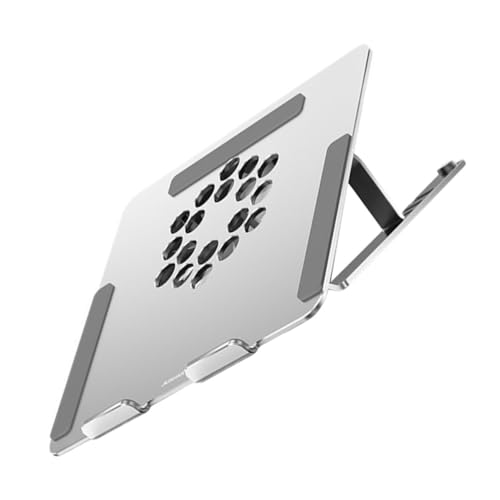 ABOOFAN Laptopständer Für Den Schreibtisch Notebook-kühler Aus Legierung Höhenverstellbar Unter 17 3 Zoll Rack-kühler Für Laptop von ABOOFAN
