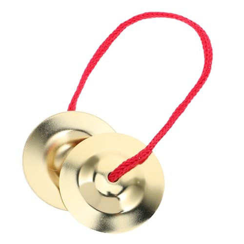 ABOOFAN Spielzeugbecken Instrumente für Handbecken Becken für Musical Finger Castanets Grifftrommel Maracas- für Kleinkinder Mini-Musikinstrumente Metall Golden ABOOFAN Spielzeugbecken Instrumente für Handbecken Becken für Musical Finger Castanets Grifftrommel Maracas- für Kleinkinder Mini-Musikinstrumente Metall Golden von ABOOFAN