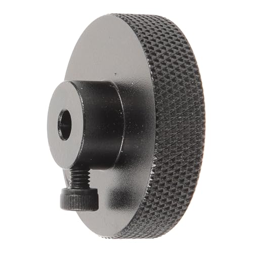 ABOOFAN Stabiles 3D Drucker Handrad 3D Drucker Werkzeug Motor Handrad Für 3D Drucker Tragbares Handrad 3D Drucker Zubehör 3D Drucker Handrad Als Ersatz Kleine Schwarze von ABOOFAN