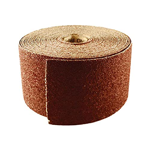 ABRACS ABS11550150 Allzweck Schleifpapier Rolle - 115mm x 50M x 150g - Packung enthält 1 Stück von ABRACS