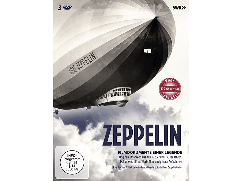 ZEPPELIN - FILMDOKUMENTE EINER LEGENDE DVD von ABSOLUT MEDIEN