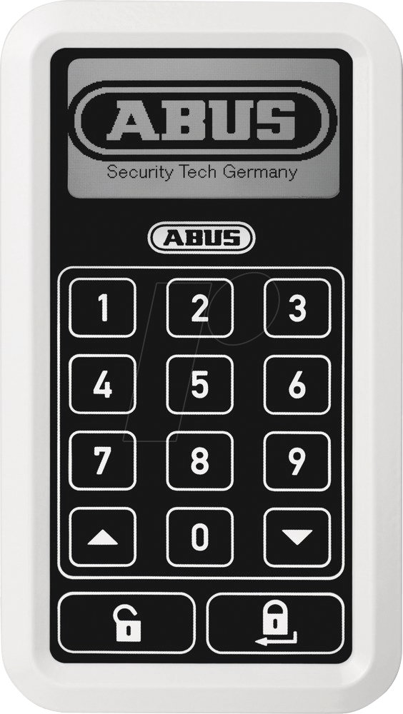 CFT 3000 S - Funk-Tastatur HomeTec Pro, silber von ABUS SECURITY TECH