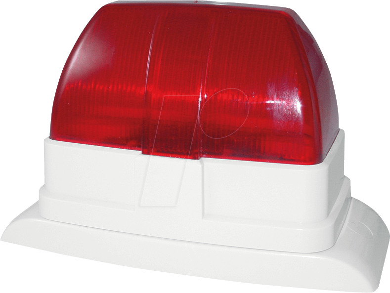 SG 1670 - Blitzleuchte, Xenon für innen und außen, rot von ABUS SECURITY TECH
