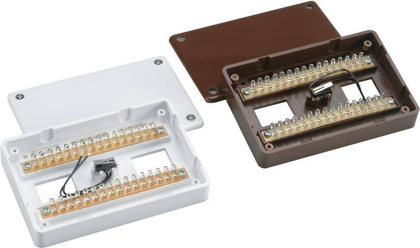 ABUS Aufputz-Lötverteiler 32- VT4100B polig braun VdS-C ABUS Aufputz-Lötverteiler 32- VT4100B polig braun VdS-C von ABUS Security Center