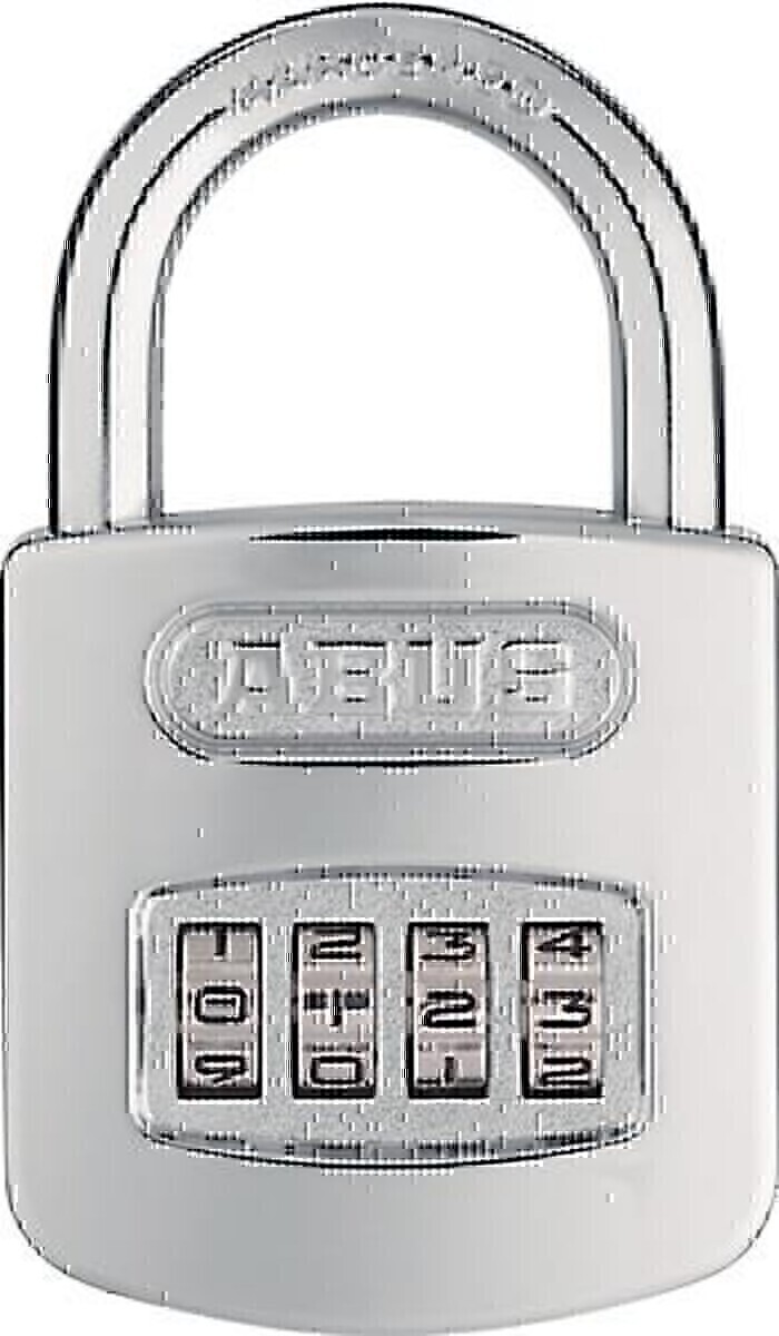 Abus Zahlenvorhangschloss 160/50 Schlosskörper-B.51mm STA geh.silber Abus Zahlenvorhangschloss 160/50 Schlosskörper-B.51mm STA geh.silber von ABUS Security-Center