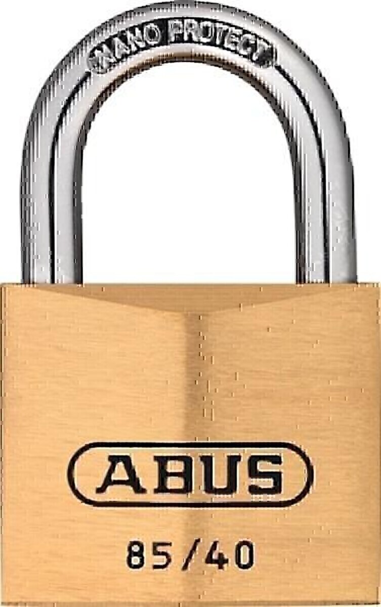 Abus Zylindervorhangschloss 85/40 gl Schlosskörper-B.40mm MS gl.0709 02456 von ABUS Security-Center
